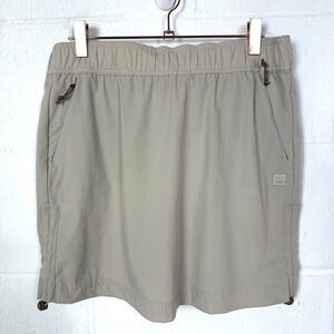 Avalanche Womens Tech Skort Cinch Sides Zip Pockets Golf Walking Pickleball SZ S